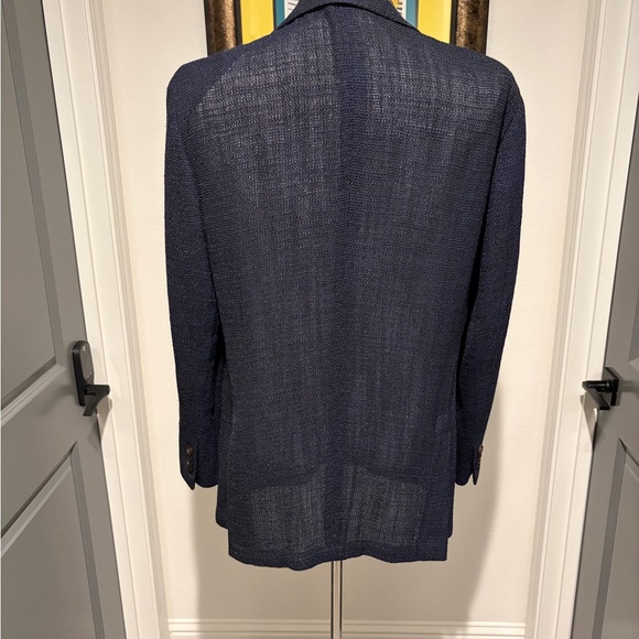 Men's Navy Blazer - Picture 3 of 5
